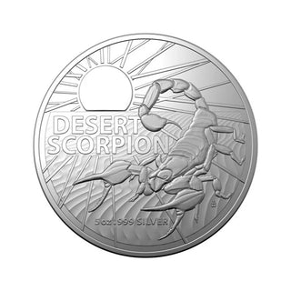 2023 Australian Desert Scorpion 5oz Silver Bullion