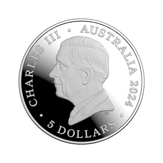 2024 $5 Selectively Gold-Plated Proof Coin - Australian Paralympic Team