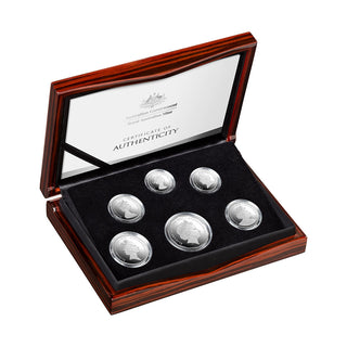 2024 Six-Coin Fine Silver Proof Year Set - Change of Monarch