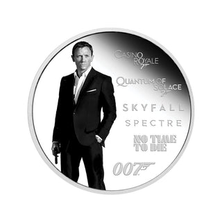 James Bond Legacy Series – 5th Issue 2024 1oz Silver Proof Coloured Coin
