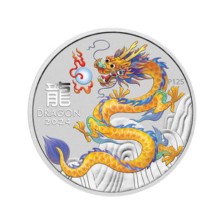 Australian Lunar Series III 2024 Year of the Dragon 1/2oz 10 Coin Set