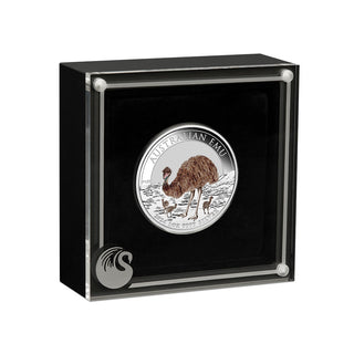 Australian Emu 2024 1oz Silver Coloured Coin