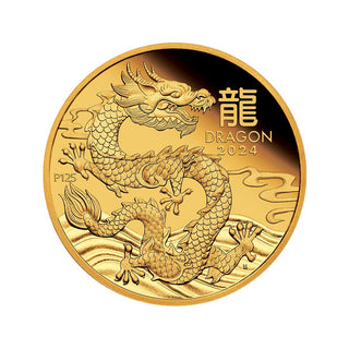 2024 Year of the Dragon 1/10oz Gold Proof Coin