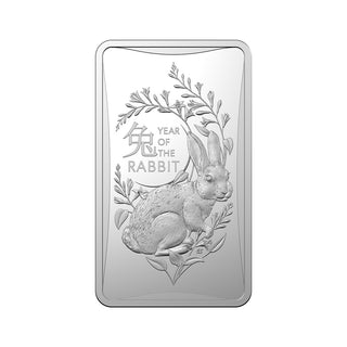 2023 Year Of The Rabbit $1 1/2oz Silver Ingot