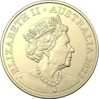 2022 Australian Honey Bees $2 C Mintmark Coloured