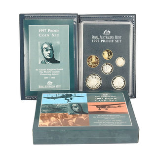 1997 Proof Year Set Sir Charles Kingsford-Smith