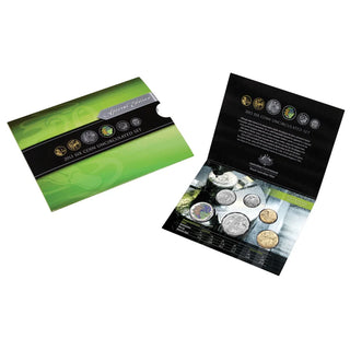 2013 World Money Fair Hyper Metallic Printed 20c Year Set
