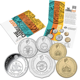 2016 50th Anniversary of Decimal Currency Year Set