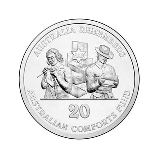 2014 Australia Remembers Australian Comforts Fund 20c