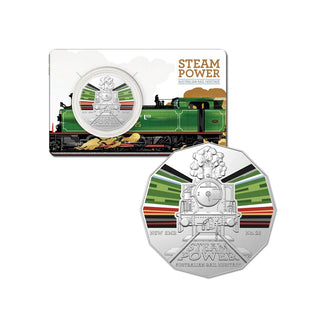 2022 Australian Steam Trains 50c x 7 Coin Set