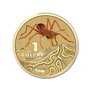 2014 Bright Bugs Red Bull Ant $1 Coloured