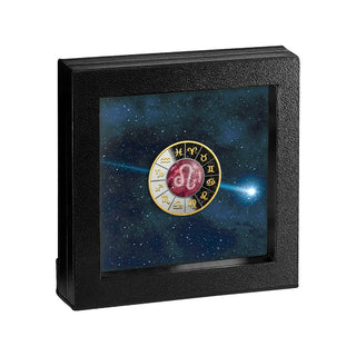 Leo Zodiac Signs 2023 Silver Black Proof