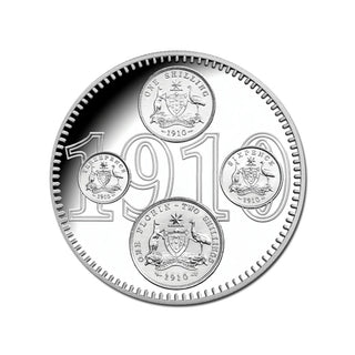 2010 100 Years Of Australian Coinage $1 Silver Proof Coin