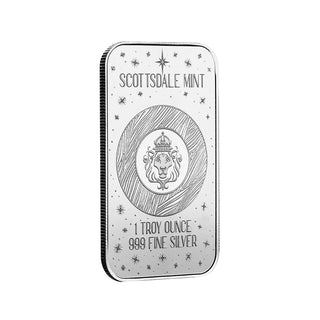 Scottsdale Mint Silver Coloured 1oz Snowy Ballerina Bar