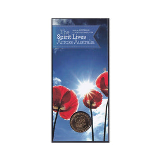 2016 The Spirit Lives Across Australia $1 Counterstamp