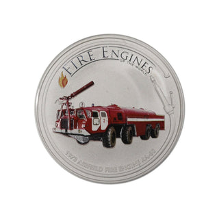 2006 Fire Engines Of The World - Russian AA-60 1oz Silver Coin