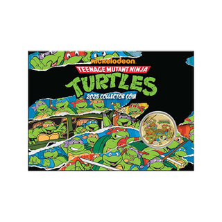 2025 Teenage Mutant Ninja Turtles $1 Collector Coin