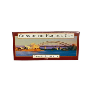 1997 Harbour Bridge & Opera House 2 Coin Silver Proof $10 Set