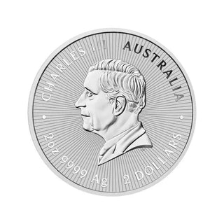 2024 Perth Mint Silver Next Generation Emu Piedfort Coin 2oz