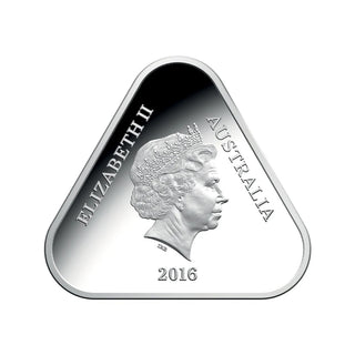 2016 Remember The Fallen $5 Triangle Silver Proof Coin