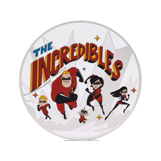 Disney Pixar The Incredibles 20th Anniversary 3oz Silver Coloured Coin