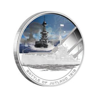 2011 Famous Naval Battles - The Battle of Jutland 1916 1oz Silver Proof Coin