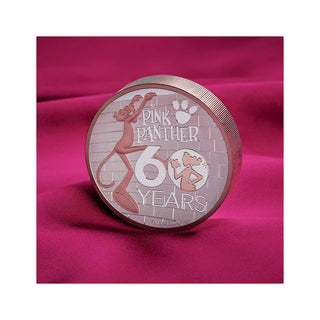 Pink Panther 60th Anniversary 2024 5oz Silver Proof High Relief Gilded Coin