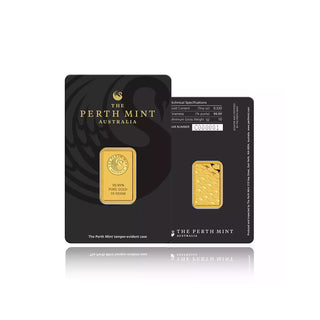 Perth Mint Minted 10g Gold Bar