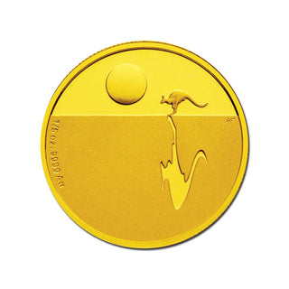 2008 Kangaroo at Sunset $25 Gold Proof Coin
