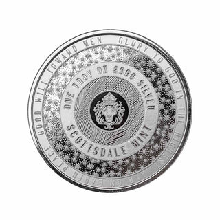 Scottsdale Mint Silver 1oz Snowflake Round