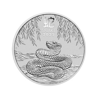 2025 Year of the Snake 1oz Silver Bullion Coin Perth Mint