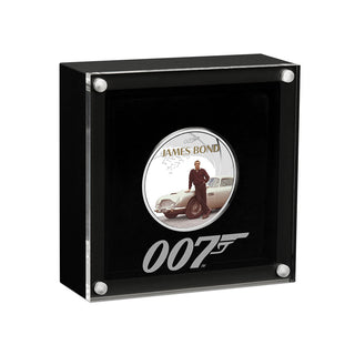 James Bond Sean Connery 2024 1oz Silver Proof Aston Martin Coloured Coin