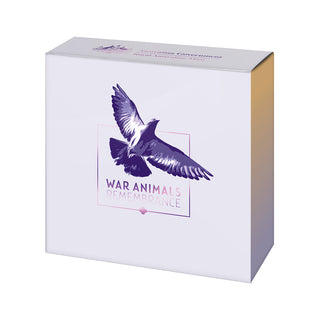 2024 $2 ‘C’ Mintmark Coloured Fine Silver Proof Coin – War Animals Remembrance