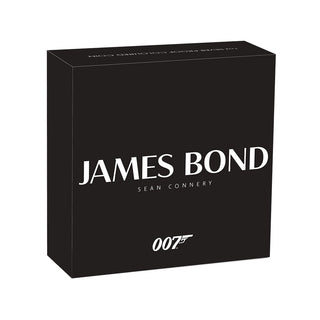 James Bond Sean Connery 2024 1oz Silver Proof Aston Martin Coloured Coin