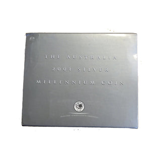 2001 Millennium 1oz Silver Colour Proof