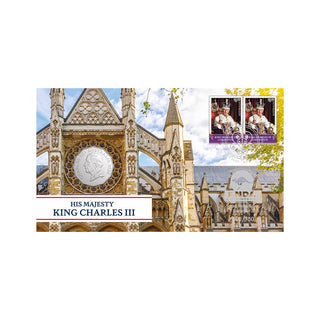 2025 King Charles III 50c PNC - ANDA Hobart Overprint