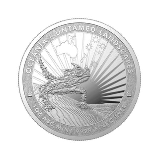 1oz ABC Thorny Lizard Silver Coin – Untamed Landscapes Series
