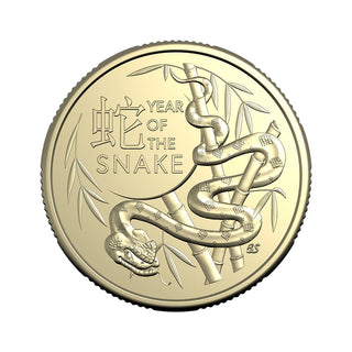 Lunar Series - Year of the Snake 2025 $1 Uncirculated Two-Coin Set