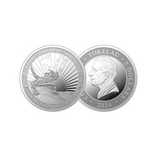 1oz ABC Thorny Lizard Silver Coin – Untamed Landscapes Series