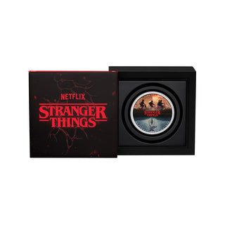 2026 Stranger Things – The Upside Down 1oz Silver Coloured Coin