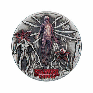 2026 Stranger Things – Villains 2oz Silver Antiqued Coloured Coin