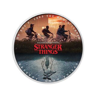 2026 Stranger Things – The Upside Down 1oz Silver Coloured Coin