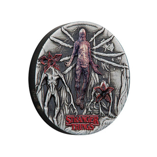 2026 Stranger Things – Villains 2oz Silver Antiqued Coloured Coin