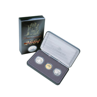 2001 Centenary of Federation WA Proof Three Coin Set