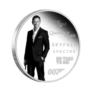 James Bond Legacy Series – 5th Issue 2024 1oz Silver Proof Coloured Coin