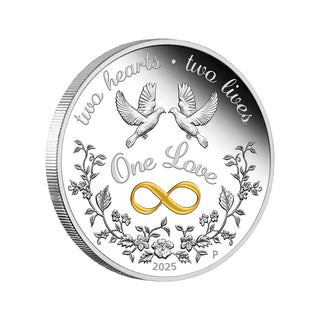 One Love 2025 1oz Silver Proof Coin