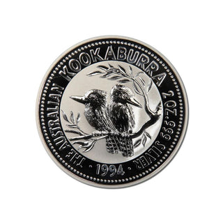 1994 Silver Kookaburra 2oz Uncirculated Bullion