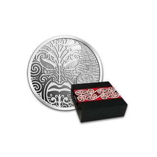 2013 Maori Art - Koru Silver Proof Coin