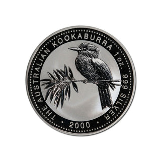 2000 Silver Kookaburra 1oz Uncirculated Bullion