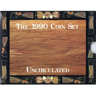 1990 Uncirculated Eight Coin Year Set